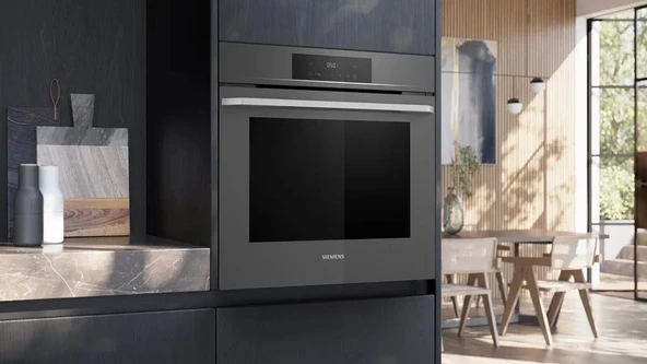 Siemens HJ852GYN0T Ankastre Fırın Gri 8 Program - Resim 2
