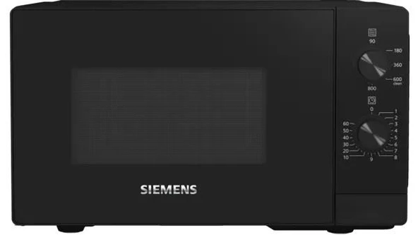 Siemens FF020LMB2 Mikrodalga Fırın 20 lt Siyah ürün görseli 1