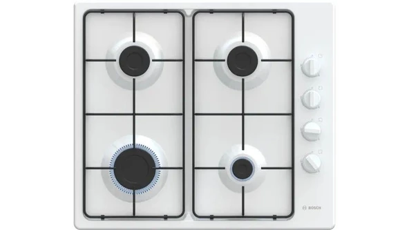 Bosch PBP6C2K80O Ocak Ankastre Gazlı Beyaz ürün görseli 1