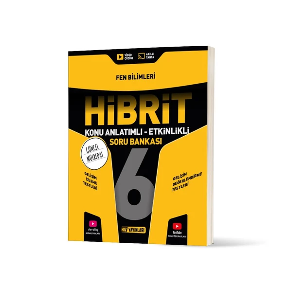 Hız 6. Sınıf Hibrit Fen Bilimleri Konu Anlatımlı ürün görseli 1