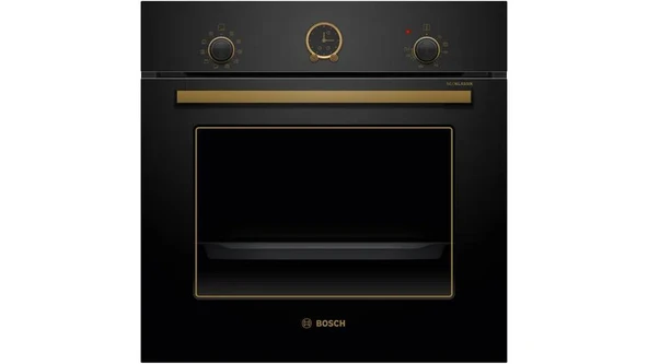 Bosch HBJN10YB2R Fırın Ankastre NeoKlassik Siyah ürün görseli 1