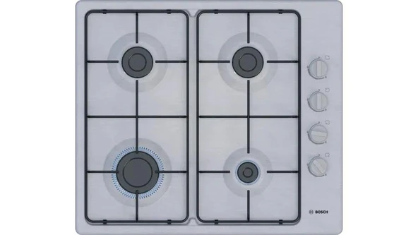 Bosch PBP6C5K80O Ocak Ankastre Gazlı Paslanmaz Çelik ürün görseli 1