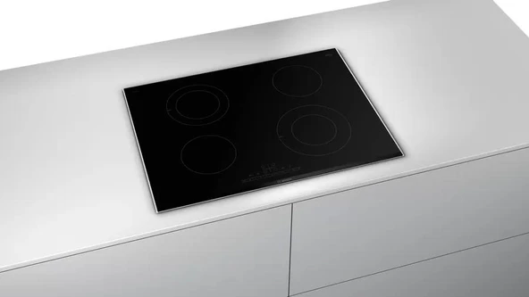 Bosch PKG775FP2E Ocak Seramik Elektrikli Ankastre Siyah - Resim 4