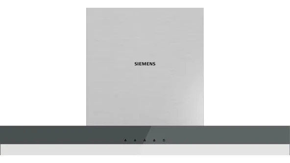 Siemens LC67BBK00T Davlumbaz Duvar Tipi Gümüş ürün görseli 1