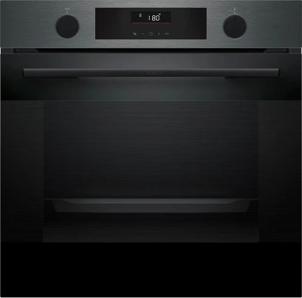 Bosch HUA736EG0T Ankastre Fırın Buhar Destekli Siyah Inox ürün görseli 1