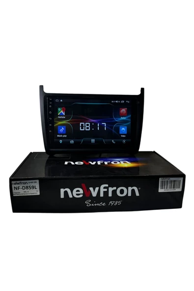 WW Polo 2009-2016 NEWFRON 6-64 TAM PROFESYONEL OEM MULTİMEDİA ürün görseli 1