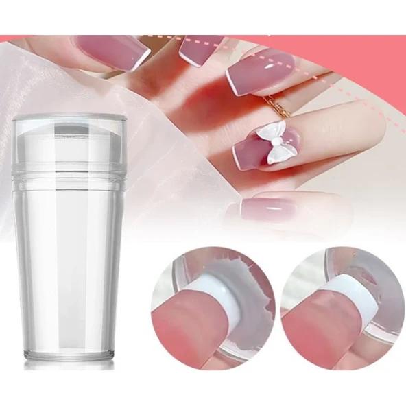 Tırnak Süs Damgası, French Stamper, Nail Art, Tırnak Süsleme Aparatı ürün görseli 1