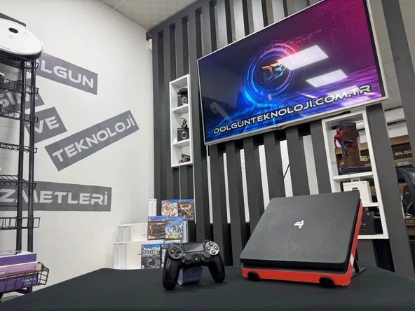 PlayStation 4 Slim 500GB Tek Kol Kırılabilir Cihaz (İKİNCİ EL) ürün görseli 1