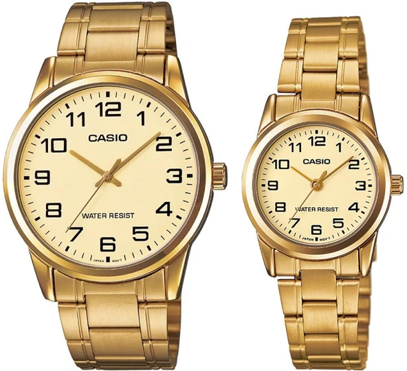 Casio MTP-LTP-V001G-9BUDF Çift Kol Saati (Kadın-Erkek) ürün görseli 1
