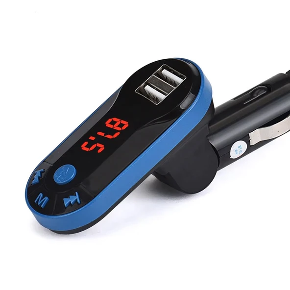 Hello HL-19683 Usb-SD-Bluetooth-Mp3 Destekli FM Transmitter - Resim 3