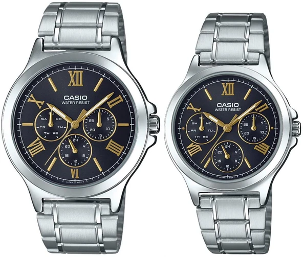 Casio MTP-LTP-V300D-1A2UDF Çift Kol Saati (Kadın-Erkek) ürün görseli 1