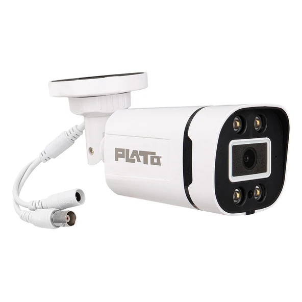Plato PL-23840 2MP 4 Warm Ledli 3.6 mm AHD Bullet Kamera ürün görseli 1