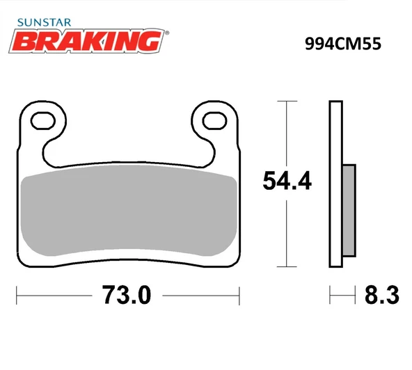 SİNTERLİ ÖN FREN BALATASI BMW R 1250 RT 1250cc ÖN İKİ TAKIM KULLANIR 2019-2022 ürün görseli 1
