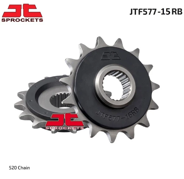 KAUÇUK DESTEKLİ SESSİZ ÖN DİŞLİ YAMAHA XT 600 E 600cc 1990-2003 ürün görseli 1