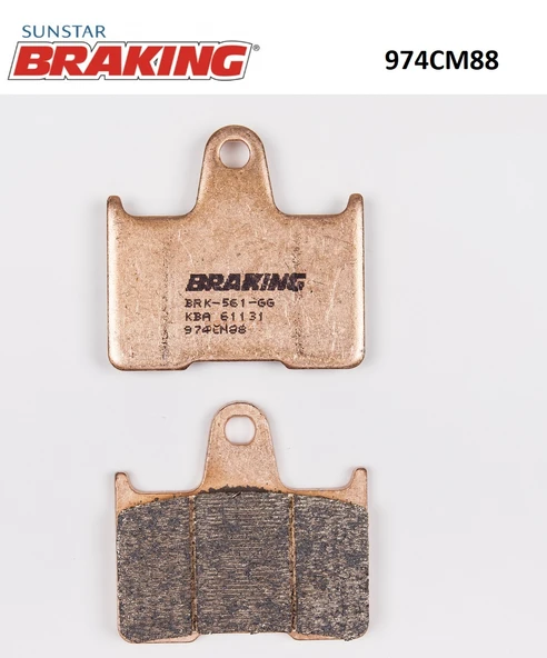 SİNTERLİ ARKA FREN BALATASI HARLEY D. XL 883 L SUPERLOW 883cc 2014-2018 ürün görseli 1