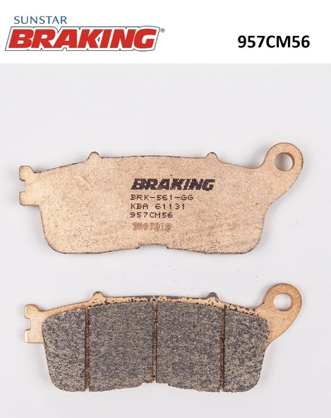 SİNTERLİ ARKA FREN BALATASI HONDA VFR 1200 F DCT 1200cc 2010-2016 ürün görseli 1