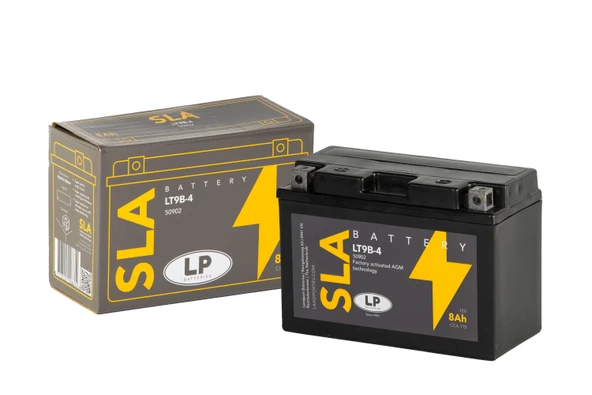 SLA AKÜ MB LT9B-4 8 A KG: 2,83 L:150 W:70 H:105 CCA: 115 YAMAHA XT X 660cc 2004-2009 ürün görseli 1