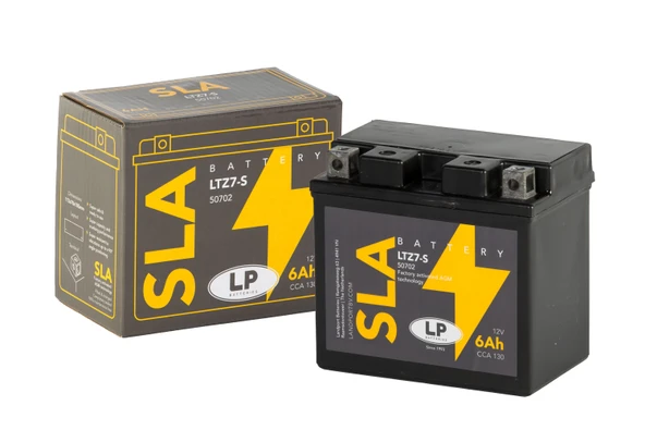 SLA AKÜ MB LTZ7-S 6 A KG: 2,15 L:113 W:70 H:105 CCA: 130 YAMAHA YZF R7 700cc 2022-2024 ürün görseli 1