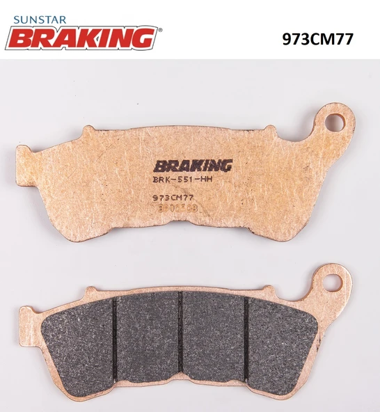 SİNTERLİ ÖN FREN BALATASI HARLEY D. XL 883 L SUPERLOW 883cc 2014-2018 ürün görseli 1