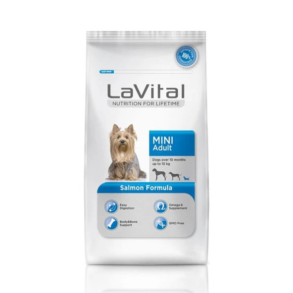 LaVital Mini Adult Somonlu Yetişkin Köpek Maması 1,5 kg ürün görseli 1