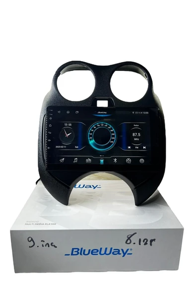 Nissan Micra 2010-2015 BLUEWAY 8-128 TAM PROFESYONEL OEM MULTİMEDİA ürün görseli 1