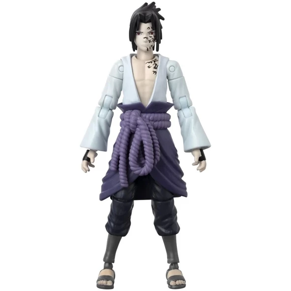 Mey İthalat® Anime Heroes Naruto Sasuke Uchiha Figür ve Aesuar Seti 16 cm ürün görseli 1