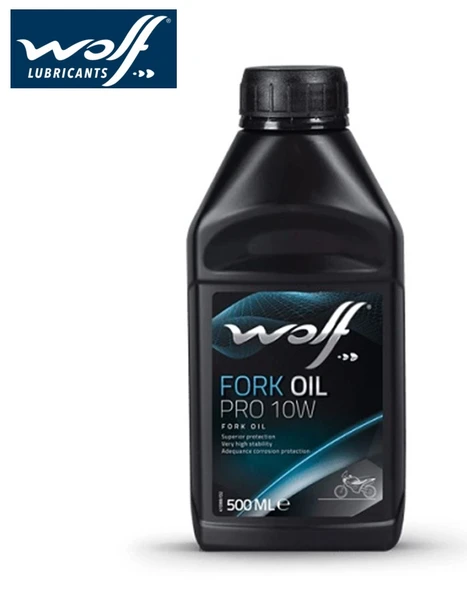 WOLF FORK OİL PRO 10W 500ML SENTETİK AMORTİSÖR YAĞI UNIVERSAL cc ürün görseli 1