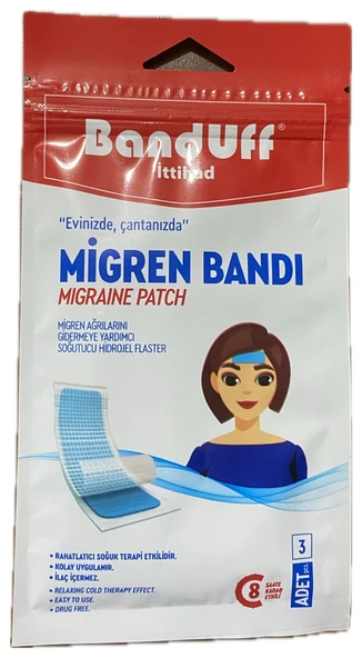 BANDUFF MİGREN BANDI 3LÜ ürün görseli 1