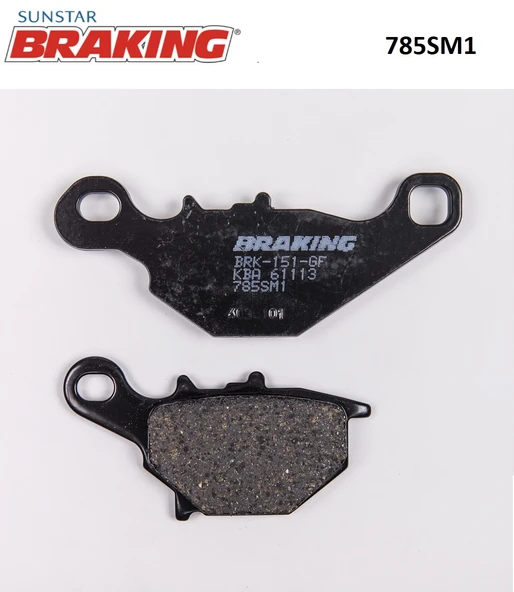 YARI METALİK ÖN FREN BALATASI SUZUKI AN125cc 1994-2000 ürün görseli 1