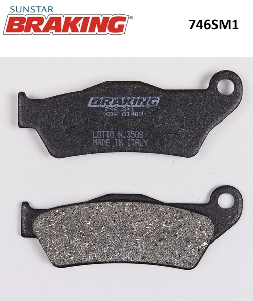 YARI METALİK FREN BALATASI YAMAHA YZF R125cc ÖN 2008-2020 ürün görseli 1