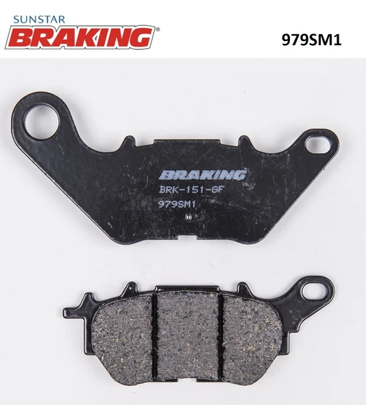 YARI METALİK ARKA FREN BALATASI YAMAHA YZF R25 250cc 2014-2024 ürün görseli 1