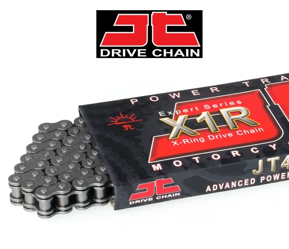 JT 428 X-RİNG ÇELİK ZİNCİR-134 BAKLA YAMAHA WR R X 125cc X-RINGLİ ZİNCİR 2009-2015 ürün görseli 1