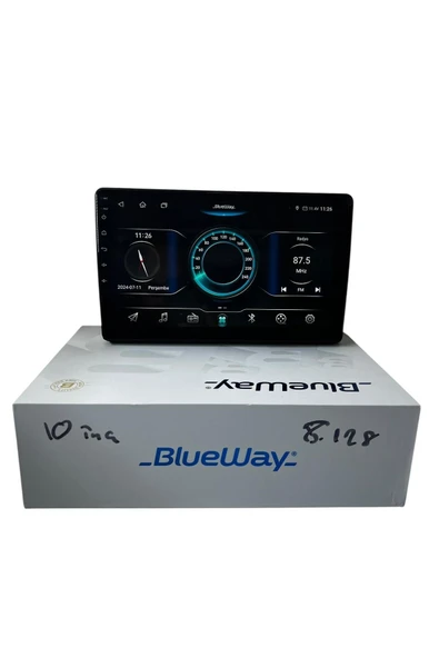 Nissan Micra 2013-2017 BLUEWAY 8-128 TAM PROFESYONEL OEM MULTİMEDİA ürün görseli 1