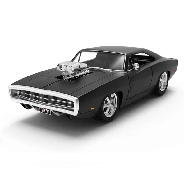 Mey İthalat® 1:16 1970 Dodge Charger R/T Sesli ve Işıklı Uzaktan Kumandalı Araba ürün görseli 1