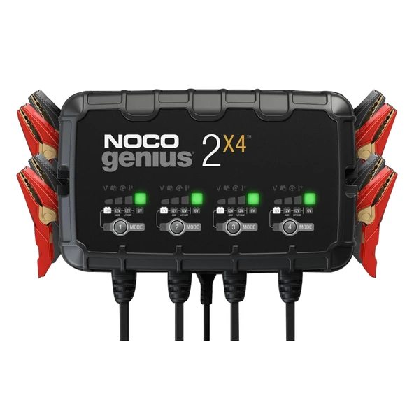 NOCO 6V12V 4 LÜ 2 AMPER AKÜ ŞARJ CİHAZI UNIVERSAL cc ürün görseli 1