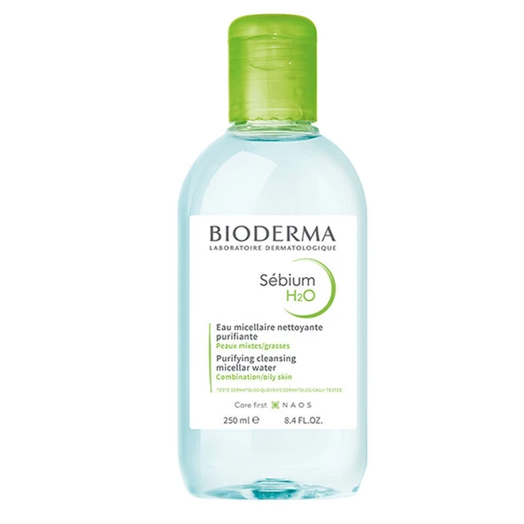 Bioderma Sebium H2O Yüz ve Makyaj Temizleme Suyu 250 ml ürün görseli 1