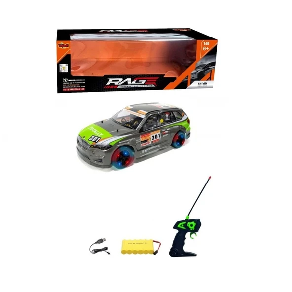 TOYCRAFT VelocityX  1:10 Ölçekli Şarjlı Uzaktan Kumandalı Yarış Arabası 10–15 km/h ürün görseli 1