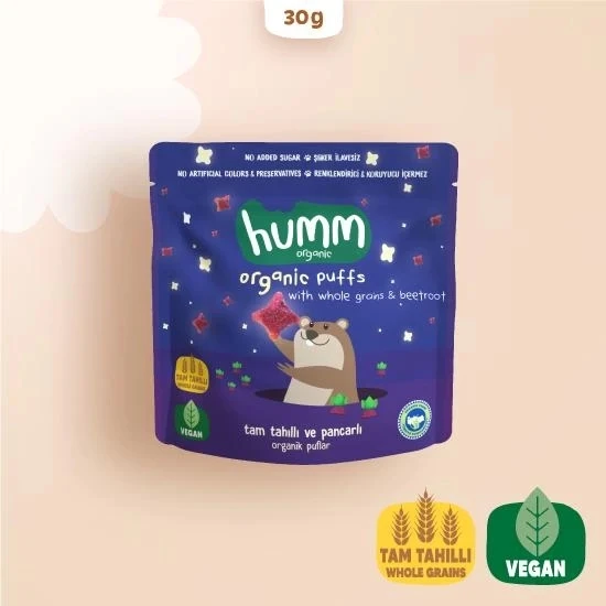 Mey İthalat® Organik Pancarlı ve Tam Tahıllı Puflar 30 Gr ürün görseli 1
