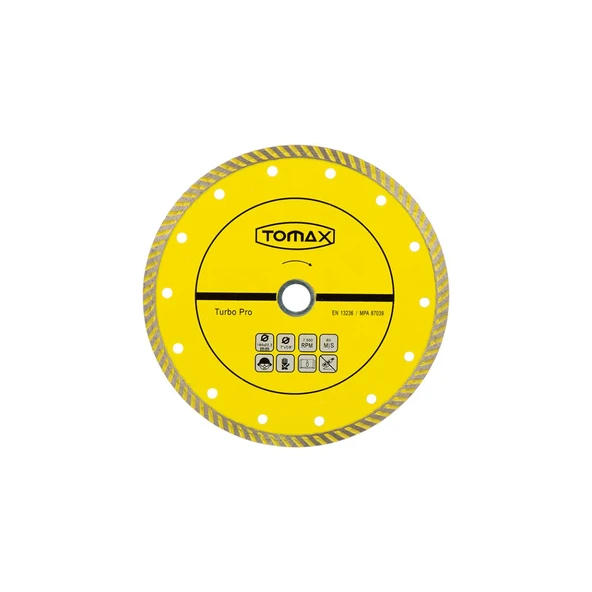 Turbo Elmas Mermer Granit Kesici 230x2,4x22 TG-53-vice/(1395) 1778 TG-1395 259696 ürün görseli 1
