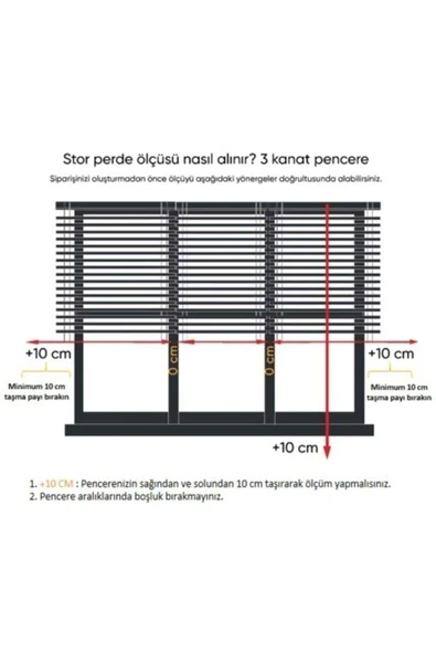 NİVEMESHOME STOR POLYESTER PERDE - Resim 4