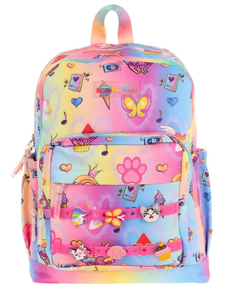 Kaukko Kids Okul Sırt Çantası Fancy Rainbow L5244 ürün görseli 1