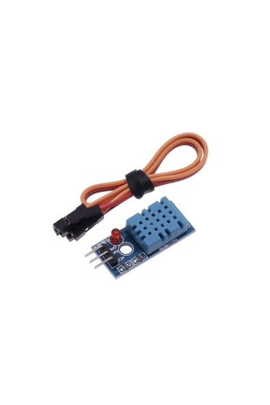 Fapatech DHT11 Isı Ve Nem Sensörü Kartı ve Kablosu - Resim 2