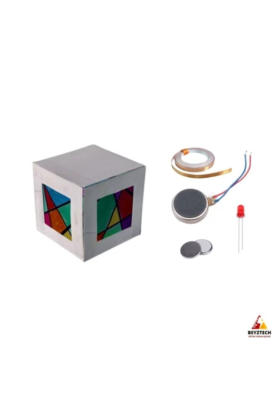Fapatech Origami Küp Kağıt Devre Kendin Yap Seti –STEM Eğitici-E- Pdf içerikli - Resim 2