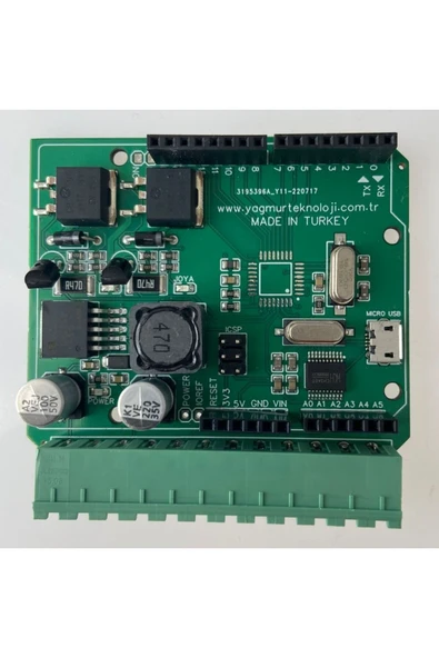 Fapatech Atmega328p İşlemci Güç Regülatörlü  Arduino Kartı Micro Usb ürün görseli 1