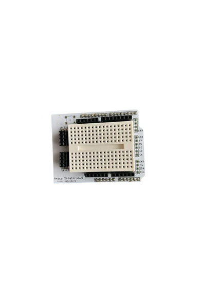 Fapatech Mini Breadboardlu Arduino UNO  Proto Shield Kiti v1.0 ürün görseli 1