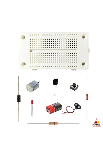 Fapatech Motor Kontrol Devresi Temel Elektronik Devre Eğitim Seti / E-Pdf İçerikli ürün görseli 1