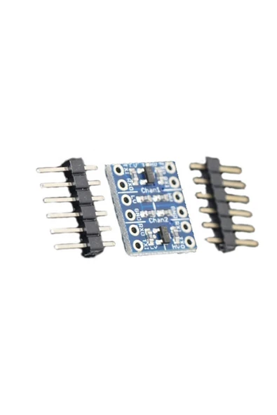 Fapatech Level Converter - Lojik Gerilim Seviye Dönüştürücü (3.3v - 5v) 2 Kanal ürün görseli 1
