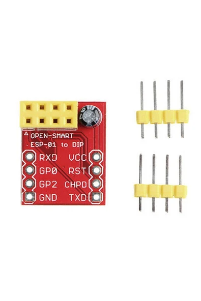 Fapatech ESP8266 ESP-01 Breadboard Uyumlu Ara Çevirici ürün görseli 1