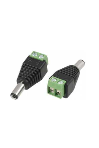 Fapatech 5.5*2.5mm Dc Power Erkek Plug Jak Adaptör Konnektör Plug ürün görseli 1