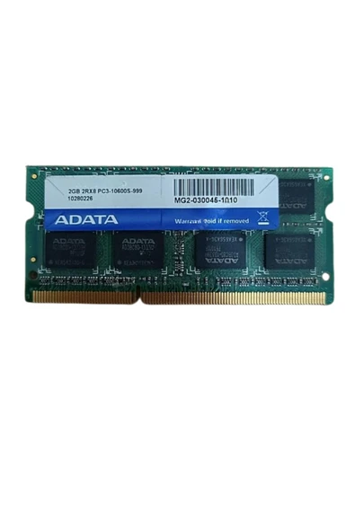 Fapatech Adata 2GB 2RX8 PC3 -10600S -999 EL73IB1672ZU NOTEBOOK RAM BELLEK ürün görseli 1